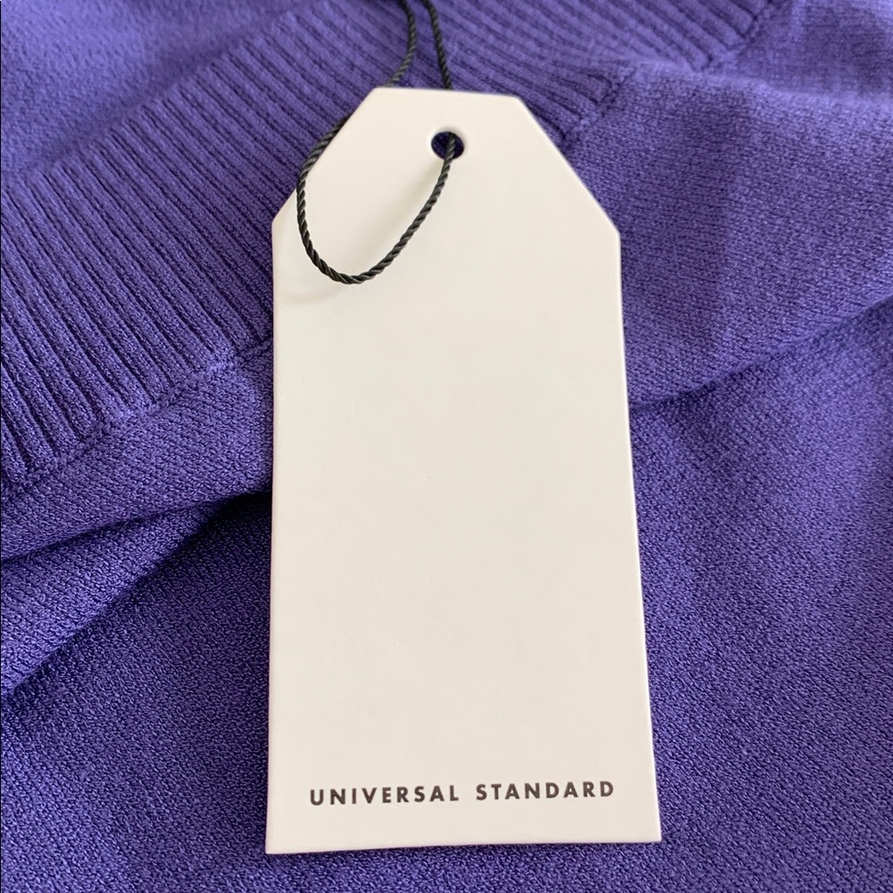 Universal Standard NWT Double V Savvy Fine Knit Sweater - Picture 10 of 14